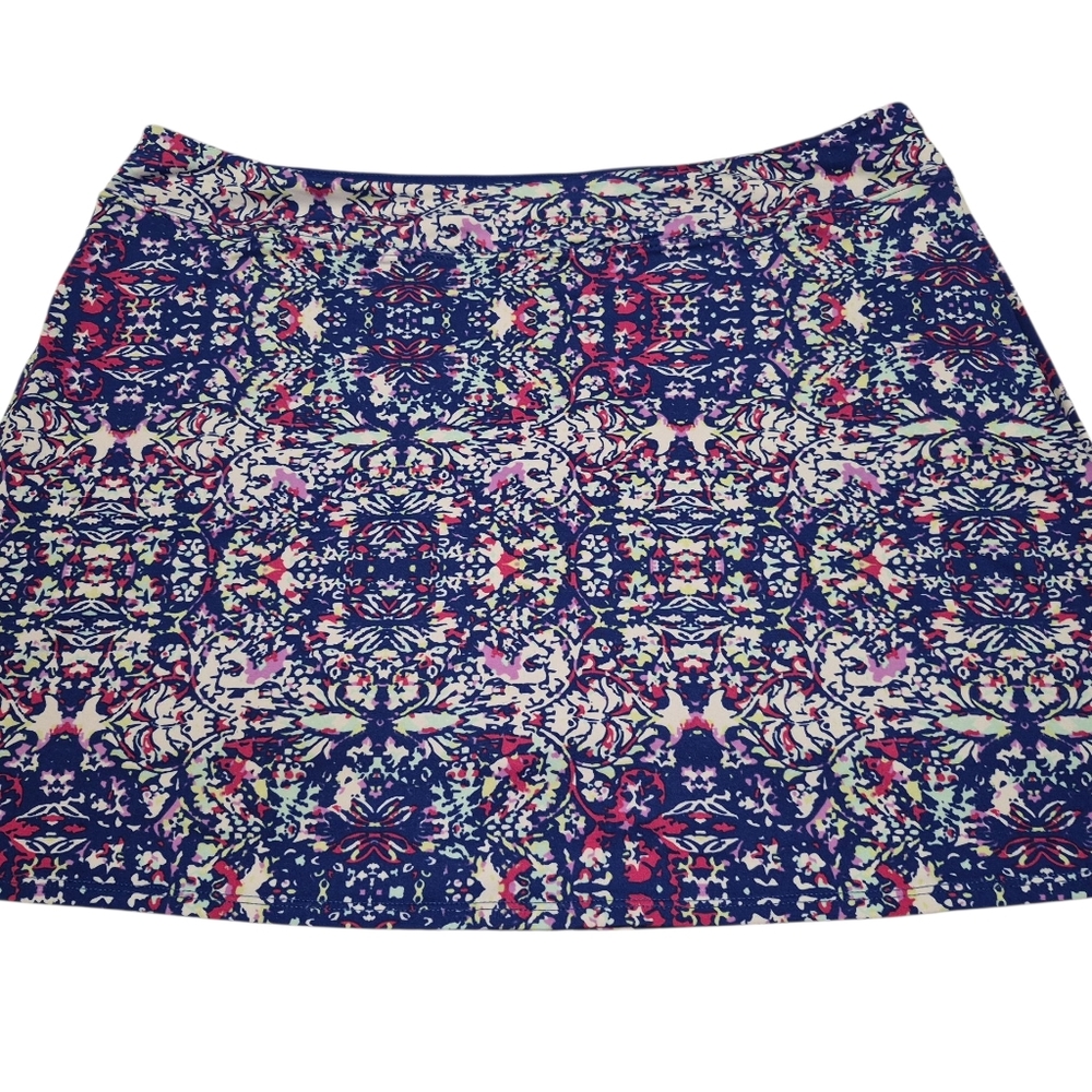 Tranquility Women's Athletic Golf Tennis Blue,Pink,&White Skort XXLarge Active